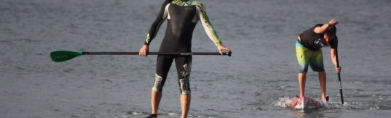 Fancy a SUP paddle across Swansea Bay ?