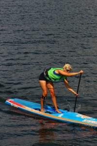 Emily King SUP paddler