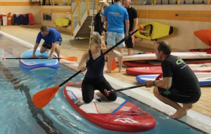 Indoor Paddleboarding-lesson