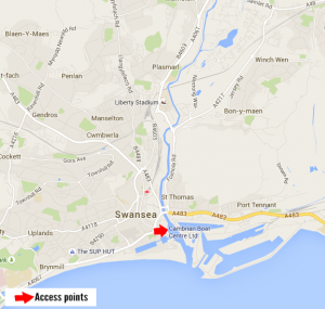SWANSEA-SUP PADDLING